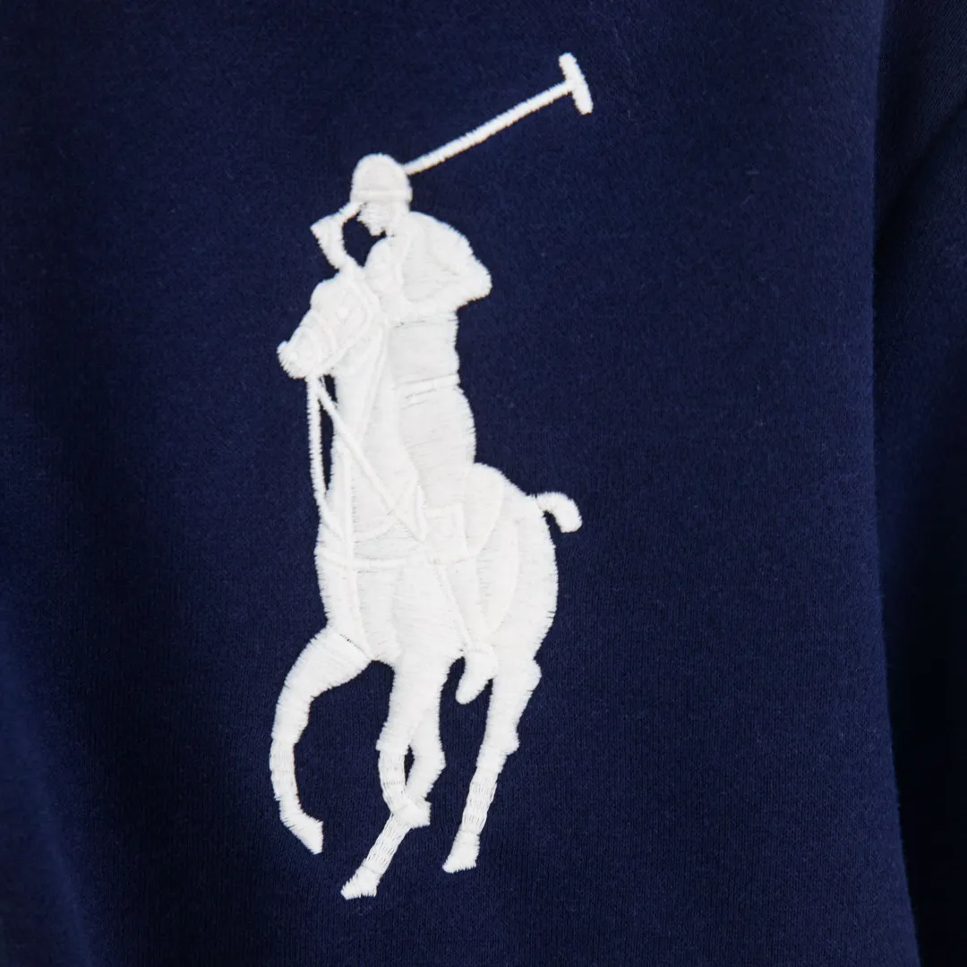 P320 zp version [exclusive supply] Ralph Lauren/Ralph Lauren 2025FW new autumn and winter Big Pony 20th anniversary badge embroidered open-chest deconstructed hooded fleece sweatshirt 100% restoration of 380 grams of 100% pure cotton heavy-grained cloud velvet ✅ Deconstruction restoration Correct version Three-layer hidden partial tube placket ✅ Reactive dyeing D65 raw cotton double herringbone belt Wide and narrow partitions ✅ Reject overlay Single color single version Precision embroidery ✅ RL/25 new autumn and winter product 20th commemorative badge embroidered Malaysian sweatshirt. Deconstructed half-chest to distinguish the regular classic version. High-end and outstanding. Built-in contrasting reactive dyeing D65 raw cotton double herringbone belt. Cloud-like heavy fleece bottom with autumn and winter attributes. Really comfortable. Cloud-like comfort. Loose fit. Two colors are available. Can be made for couples. Highly recommended. Color: blue and white. Size: S M L XL No.: WW10954